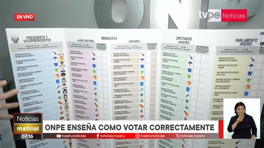 Atención electores. La ONPE Oficina Nacional de Procesos Electorales explica paso a paso cómo marcar correctamente la nueva cédula de votación en las Elecciones Generales 2026. Con este procedimiento, los ciudadanos podremos elegir presidente, vicepresidentes, senadores, diputados y parlamentarios andinos sin cometer errores que invaliden nuestro voto. | Universidad Nacional de Trujillo (UNT)