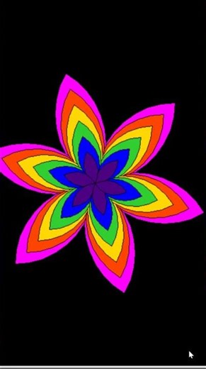 Draw Beautiful Rangoli using Turtle Python #turtle #coding #python