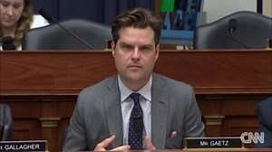 General's response to Gaetz's question leaves him shaking his head