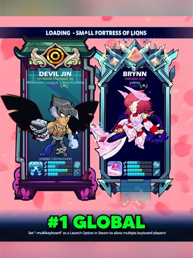 World Champion VS Rank #1 Global Brynn #brawlhalla #brawlhallaclips #fyp