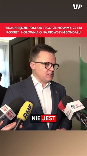 Strategia Hołowni, by zwalczyć Brauna. "Żebyśmy nie napompowywali tego fenomenu"