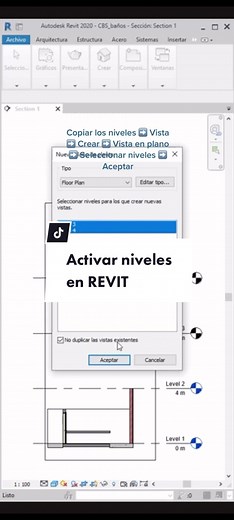Activar Niveles en Revit: Mini Tutorial Esencial