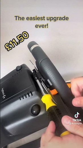 Installation of new magnetic paddle shifter for the Logitech G920! #simracing #logitechg920