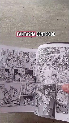 GHOST IN THE SHELL #manga #animescenas #ovnipress #otaku #ghostintheshell #animemangareaction