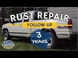 Rust Repair Follow Up Video - How Long do Auto Body Rust Repairs Last?