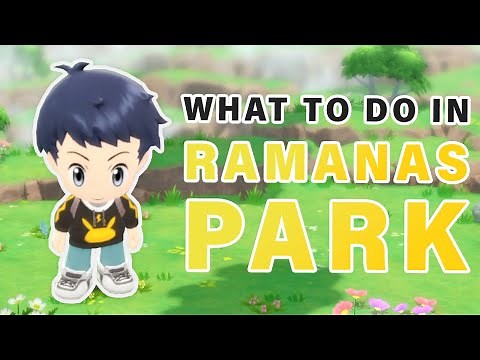 What to do at RAMANAS Park | How to Use Discovery Slate ► Pokemon Brilliant Diamond | BDSP