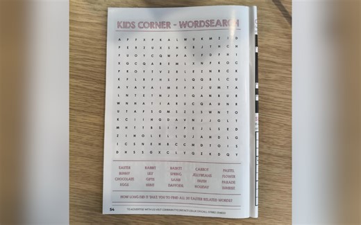 Internet challenged to find a single word in impossible kids word search