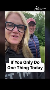 If you only do one thing today, let it be this 👉 A 10-minute walk outside (even if it's cold out in June 😉) | Mel Robbins