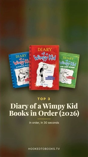 Diary of a Wimpy Kid Books in Order (2026) — Top 3 to Start #Shorts