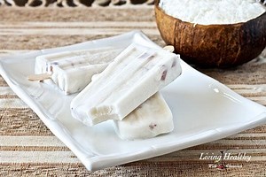 Healthy Coconut Popsicles Recipe (low-carb, paleo, dairy-free, egg-free)