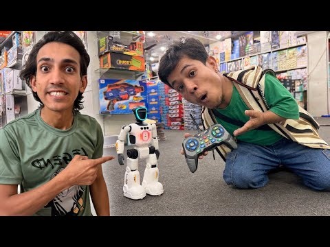 My Brother Expensive Ai Robot 🚘| Gabru 10 Minutes Toye Challenge |