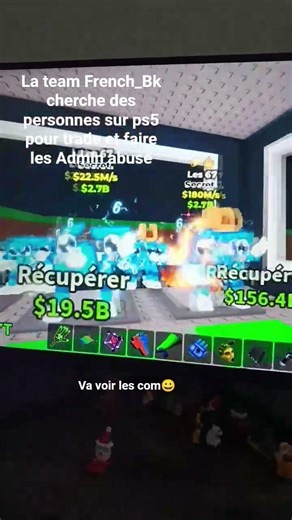 Metez vos psodos roblox plus ps5 😎🔥