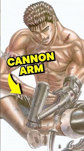 Guts' Most EXPLOSIVE Weapon 😨 #animeanxiety #berserk