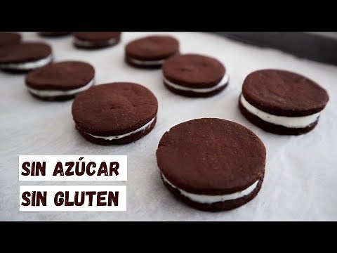HEALTHY OREOS COOKIES - Sugar-Free & Gluten-Free