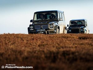 Mercedes G-Class vs. Land Rover Defender: PH video