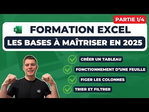 Complete EXCEL Training — the BASICS to master in 2025 🎯! [part 1/4]