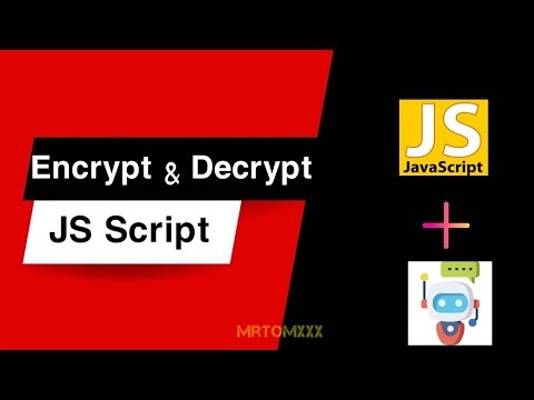 Encrypt & Decrypt JS Script | Messenger Chat Bot