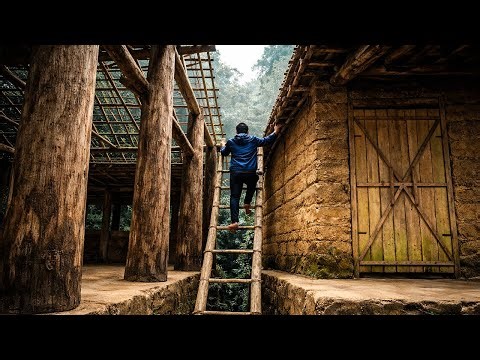 👉 How I Rebuilt My Outdoor Kitchen With a Palm-Leaf Roof | by @PrimitiveSkillsnet