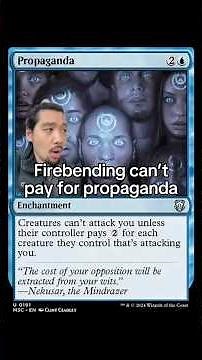 Firebend and propaganda #mtg