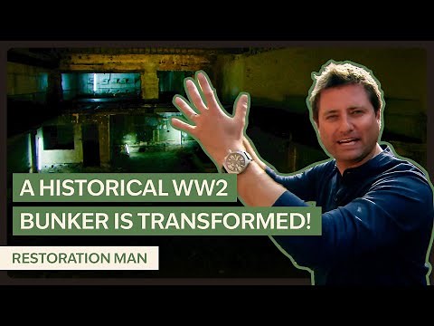 World War II Bunker Makeover With Major Engineering Problems | Restoration Man | S3 EP6