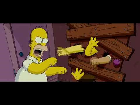 The Simpsons Movie The Mad Mob Scene has a Sparta Madhouse V3 Remix
