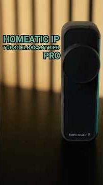 Homematic IP Türschlossantrieb Pro ⚡️ Speed Test ⚡️