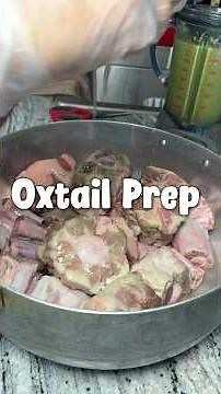 How I Prep and Season Oxtails | Jamaican Style Oxtail Prep