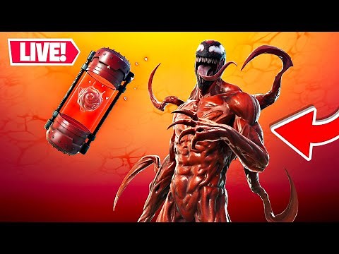 *NEW* CARNAGE MYTHIC UPDATE!! Winning in Solos! (Fortnite)