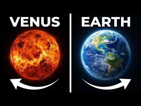 Why does Venus rotate backwards?