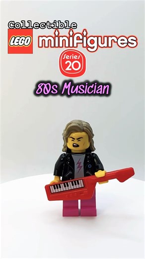 80’s Musician #lego #legominifigures #afol