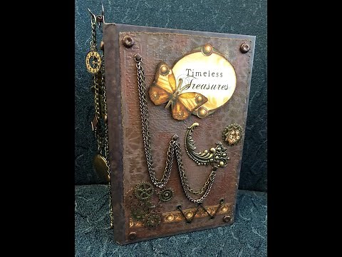 Steampunk Journal Flip Through (from Lovely Lavender Wishes)