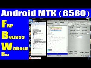 MTK6580 FRP Remove Bypass Just 1 Click Miracle Without Box