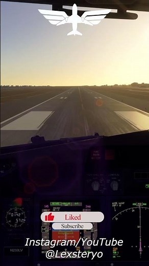 PMDG 737 DUSK LANDING MSFS 2024