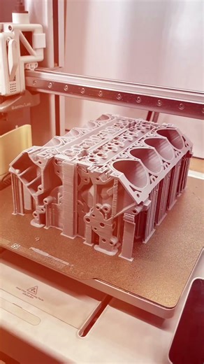 LS3 V8 engine block printing 🔥🧱⁠