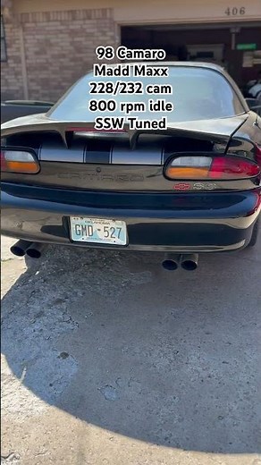 MADD MAXX CAM LS1 #cammed #texasspeed #camaross #corsaexhaust