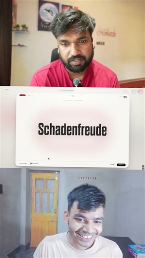 Pronounce the word "Schadenfreude"