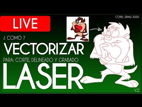 🔴✒️ How to vectorize an image for laser cutting and engraving | 2 methods | Corel Draw ✒️🟢