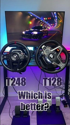 T128 T248 THRUSTMASTER #simracing #steeringwheel #logitech #moza #fanatec