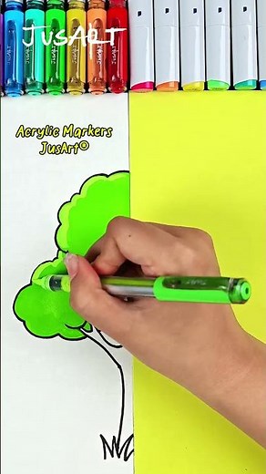 🎨Coloring Tips 102: Acrylic Markers VS Alcohol Markers, Blending, Shading Comparison!
