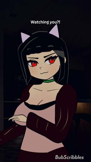 A demon watching YOU?! 😂 (Animation Meme) #shorts #animationmeme #animation