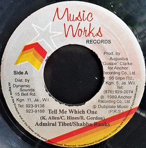 Admiral Tibet / Shabba Ranks - Tell Me Which One