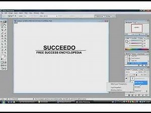 Quick and Easy Way to Make a Logo With Photoshop