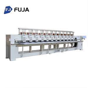 [Hot Item] Fuja 12 Heads Embroidery Machine Muti Needles Large Volume Industrial Embroidery Making Machine