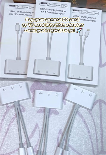 Easy Camera to Phone Transfer with 5-in-1 Card Reader