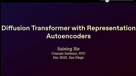 【NeurIPS'25 Workshop】What Makes a Good Video (Saining Xie)