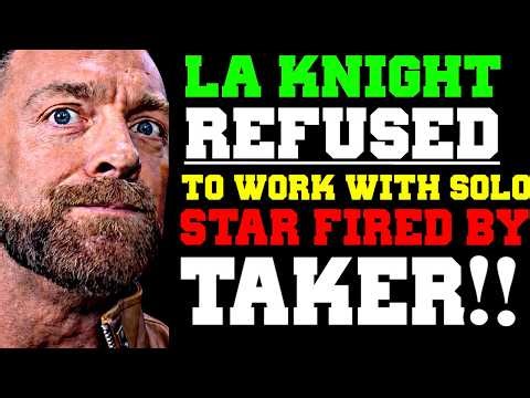 WWE News! LA Knight Refused To Work With Solo Sikoa! Undertaker Fired Star! Tiffany In Hot Water!