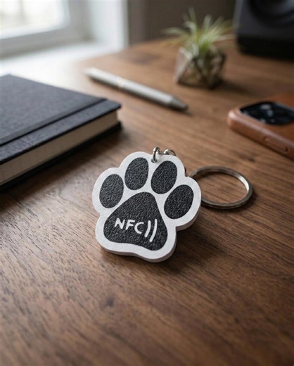 Personalized NFC Dog Tag Smart Pet ID Custom Collar Accessory Puppy Tracker Cat Finder - Etsy