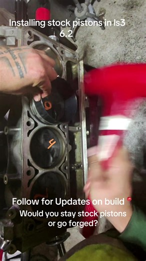 How much power are you trusting on a stock LS3 bottom end? 👀 Drop a number ⬇️ #ls3 #camaro #lsbuild #viral