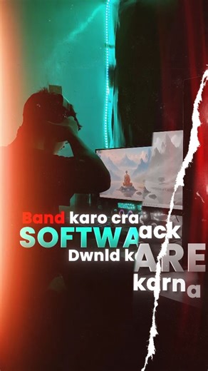 Dev Pandit | Video Editor on Instagram: "Stop using crack software 🛑 In this reel i have said to stop using crack softwares and u can use secret website from where u can generate free lincense key. Cracksoftware software license key editing videoediting capcut #videoediting #capcut #trendingreels #websites #explorepage✨"