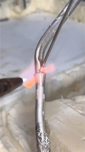 How to Fix Refrigerator tube Leak#shorts #youtubeshorts #refrigerator #frizer#brazing